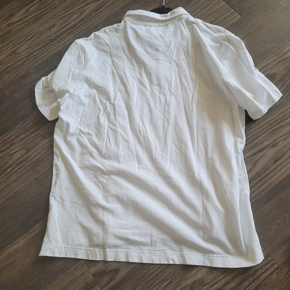 Robert Graham Polo Shirt Mens Size 2XL Ace Performance Golf White Easton - Picture 3 of 4